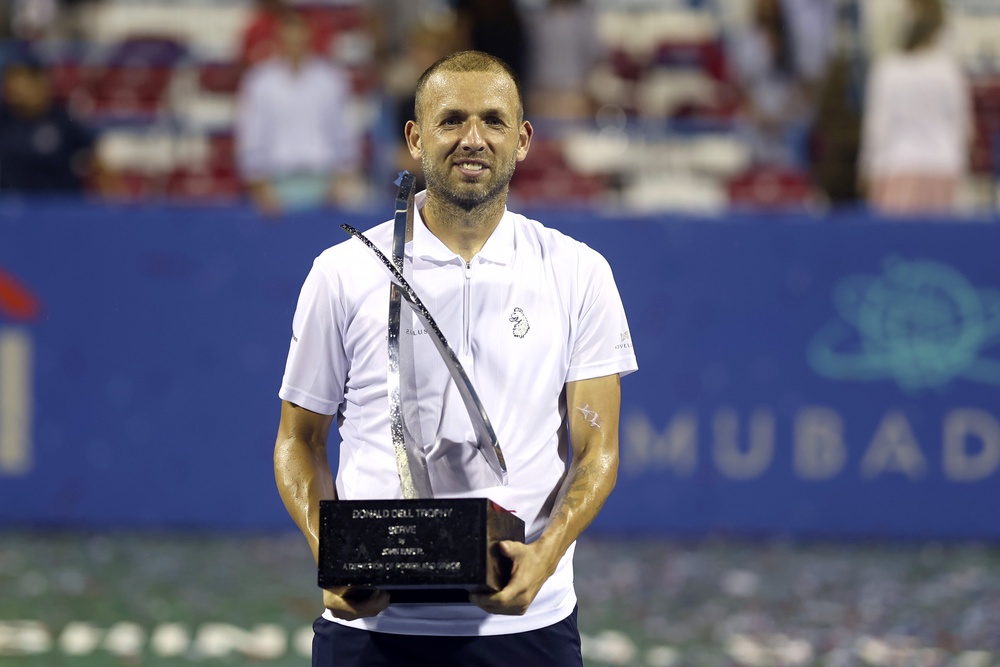 Dan Evans returned from a ban for cocaine in 2017 to reach a career-high ranking in 2023 (Getty)