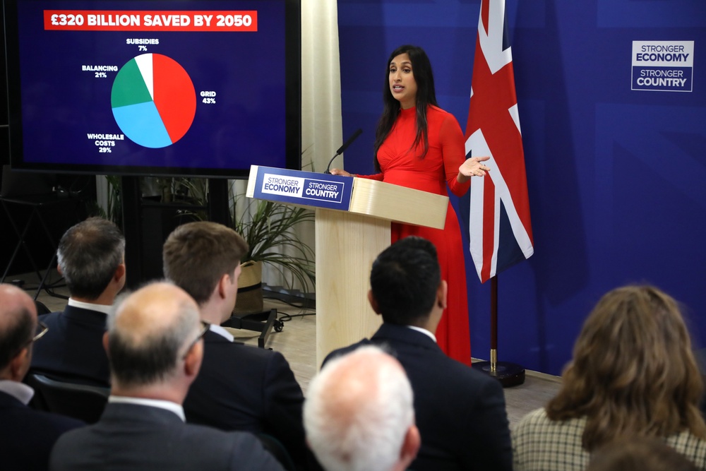In her speech, Ms Coutinho said Mr Miliband is “intent on squeezing every last drop of carbon out of our electricity, no matter the cost” (Getty)