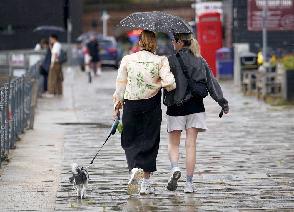 Met Office’s long range weather forecast predicts that the changeable weather is likely to continue. (PA)