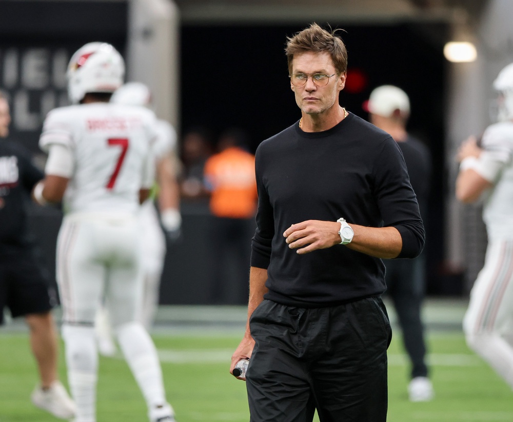 Brady is a minority owner of the Las Vegas Raiders (Getty)