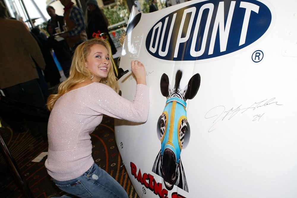 Hayden Panettiere struggled with injuries sustained while filming the 2005 film ‘Racing Stripes’ (Getty)