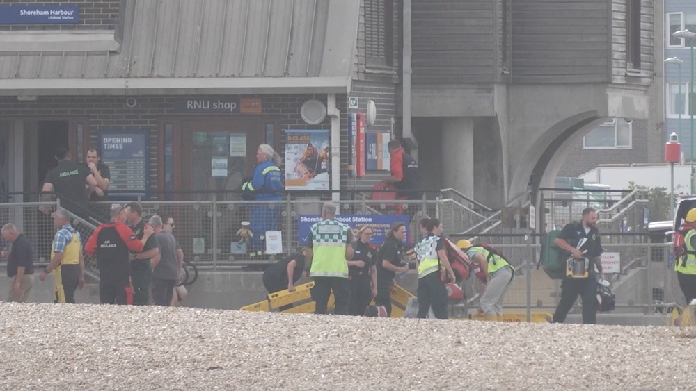The incident on Tuesday afternoon sparked a major response by the emergency services (PA) (PA Wire)