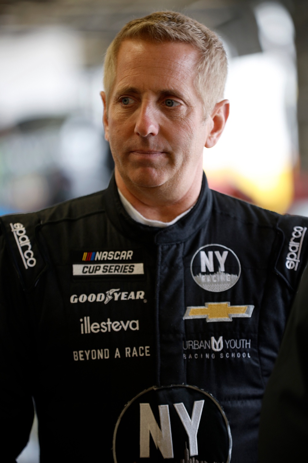 Greg Biffle (pictured) his wife Cristina and their two children, Emma and Ryder, were among seven killed in a December 18 plane crash near Statesville, North Carolina (Getty)