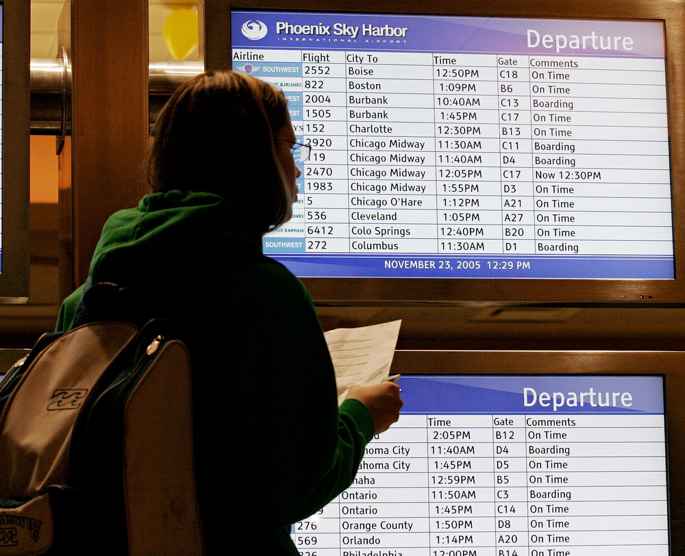Niena Allen's allegations all occurred at Phoenix Sky Harbor International Airport, according to a lawsuit now pending in federal court (Getty)