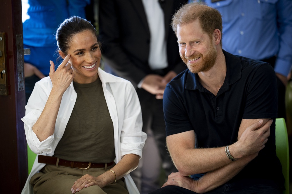 Image from: Harry and Meghan latest: Burnham says Duke and Duchess of Sussex’s security is ‘private matter’