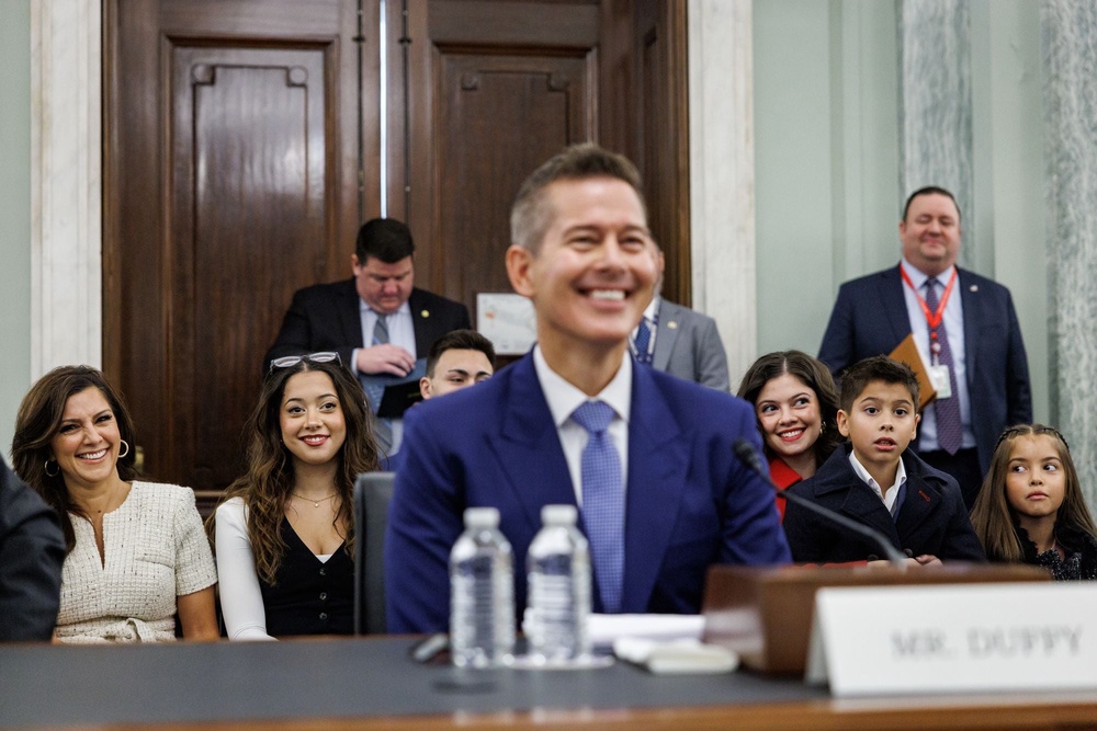 Duffy warned his daughter Paloma against going to Harvard, telling her, ‘they have professionalized figuring out how they can take good, young girls like you and, I think, corrupt their minds’ (Getty Images)