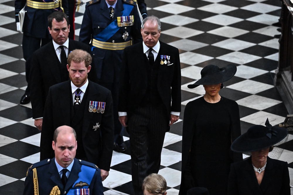 Harry and Meghan attended Queen Elizabeth’s state funeral service (Ben Stansall/AFP via Getty Images)