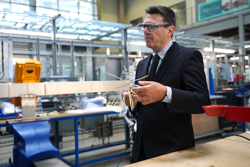 Andy Burnham said technical subjects will be available to 14-year-old pupils from September 2028 (Chris Furlong/PA) (PA Wire)
