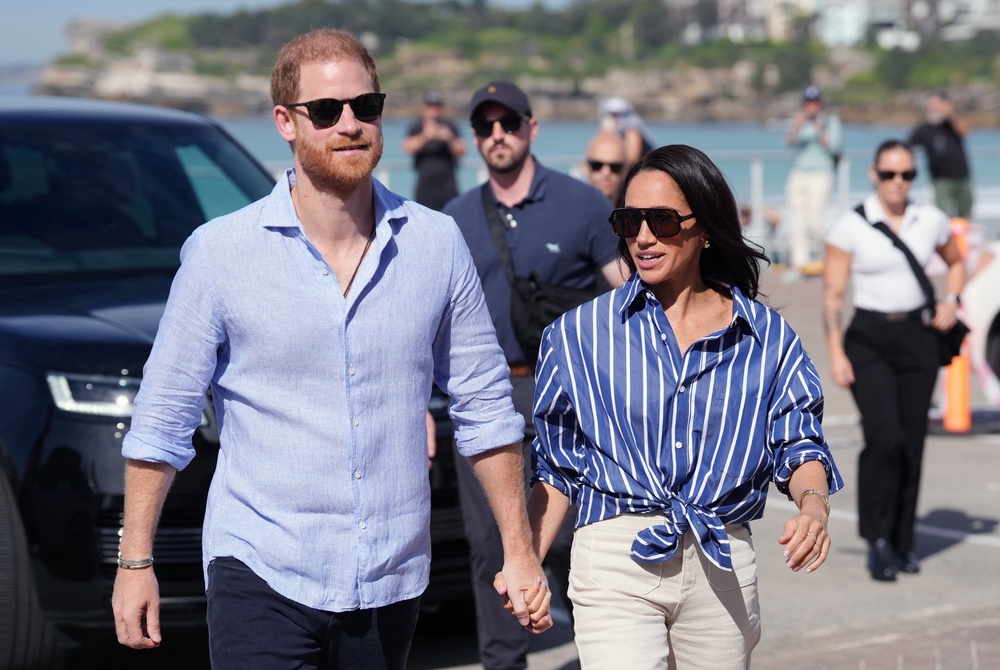 Image from: Harry and Meghan latest: Burnham says Duke and Duchess of Sussex’s security is ‘private matter’