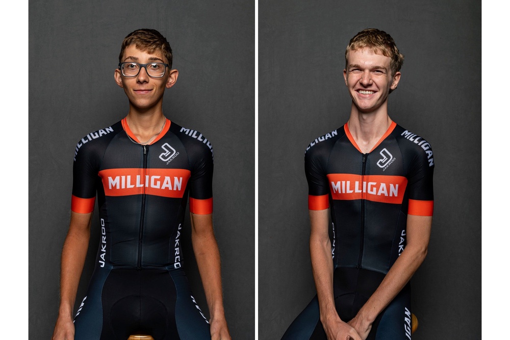 Milligan sophomores Haylan Engdahl, of Winthrop Harbor, Illinois, and Brayden Rogers, of Huntsville, Alabama, were killed in the crash (Milligan University via AP)