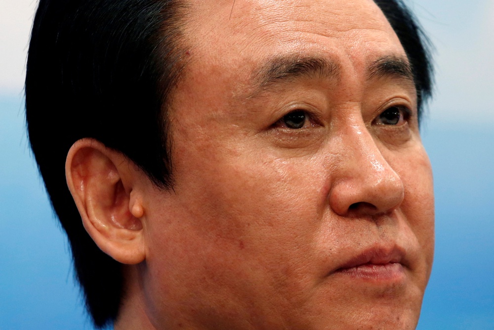 China Evergrande Group then-Chairman Hui Ka Yan attends a news conference on the property developer's annual results in Hong Kong, China March 28, 2017. REUTERS/Bobby Yip/File Photo (Reuters)