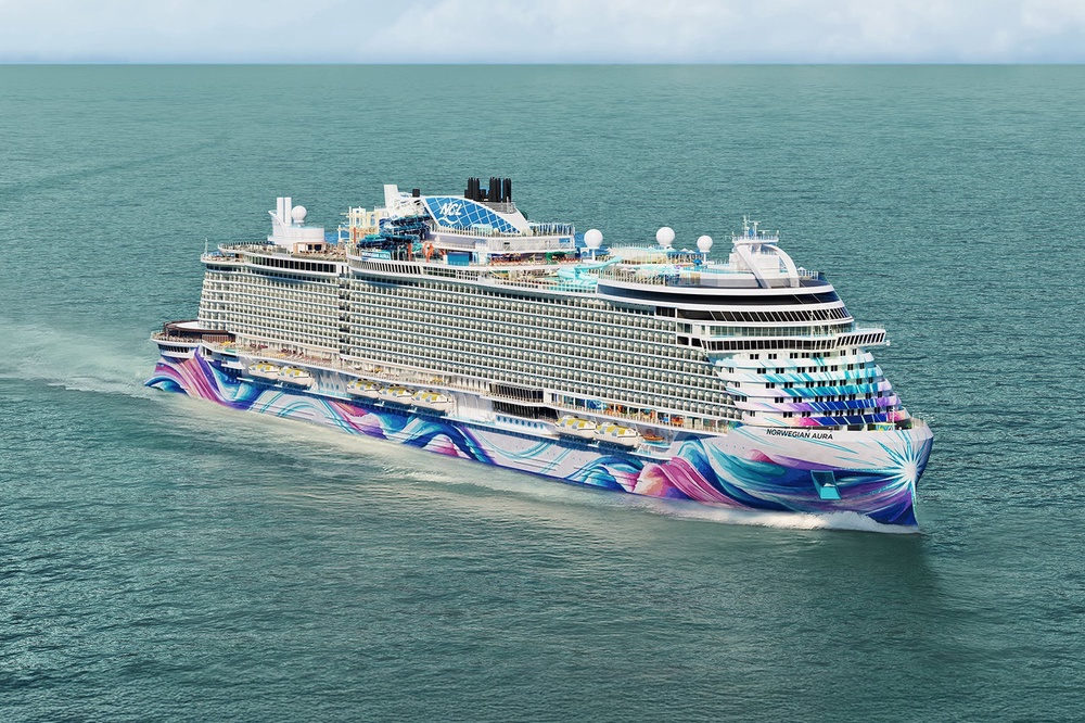 Norwegian Aura will be NCL's largest cruise ship when it launches next year (Norwegian Cruise Line)