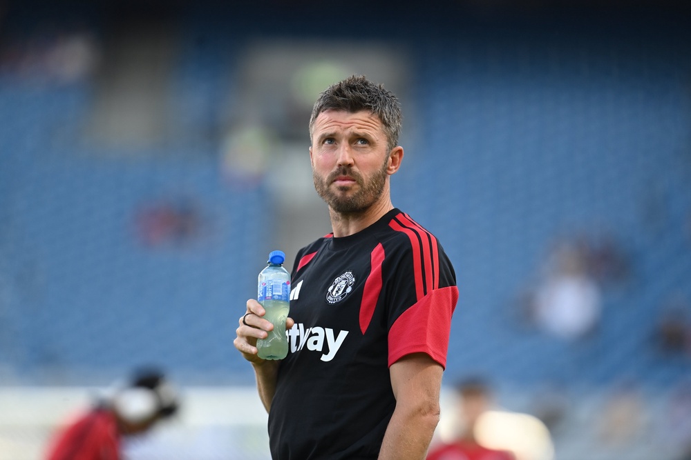 Michael Carrick is expected to continue his impressive work after becoming the permanent manager at Old Trafford (Getty)