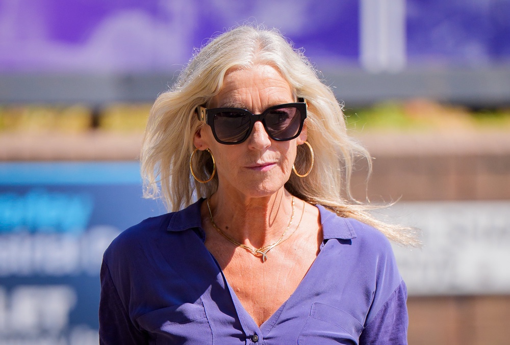 Sally-Anne Bowen arrives at court (PA)