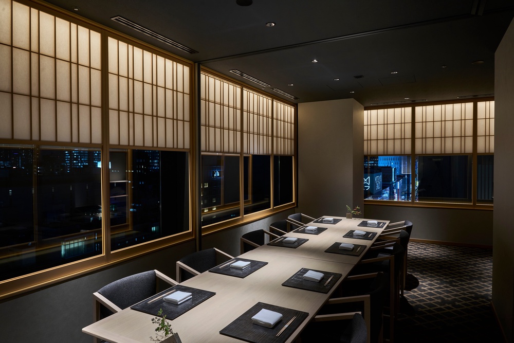All-private dining rooms ensure discretion at FUFU's restaurant (FUFU Tokyo Ginza)