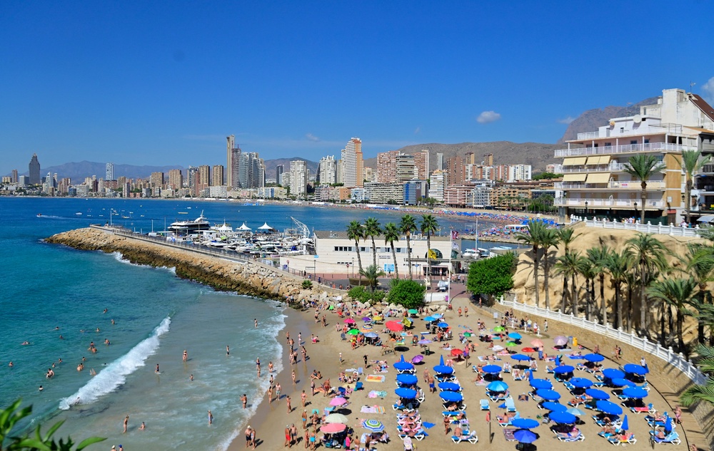 Benidorm is one of the most popular Spanish destinations with Britons (AFP/Getty)