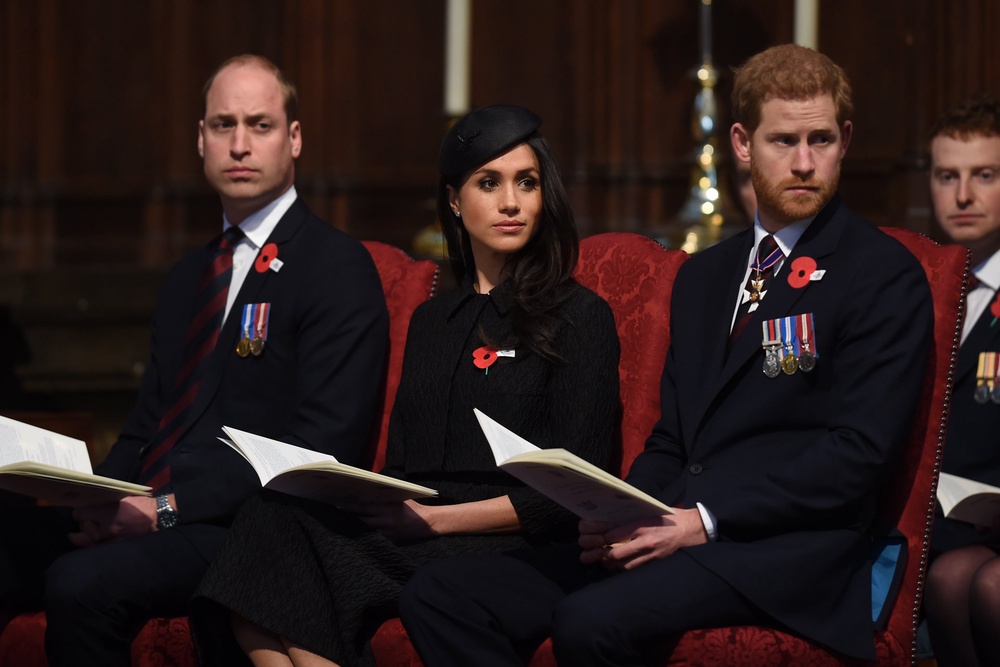 Prince William is thought to have fallen out with his brother and Meghan in 2018 (AFP/Getty)