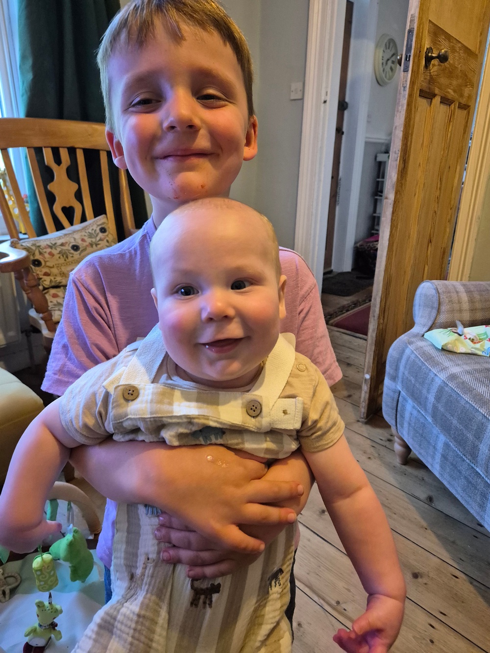 Careful surveillance of the brothers should mean they avoid life-limiting complications of adrenoleukodystrophy, also known as ALD (Family handout)