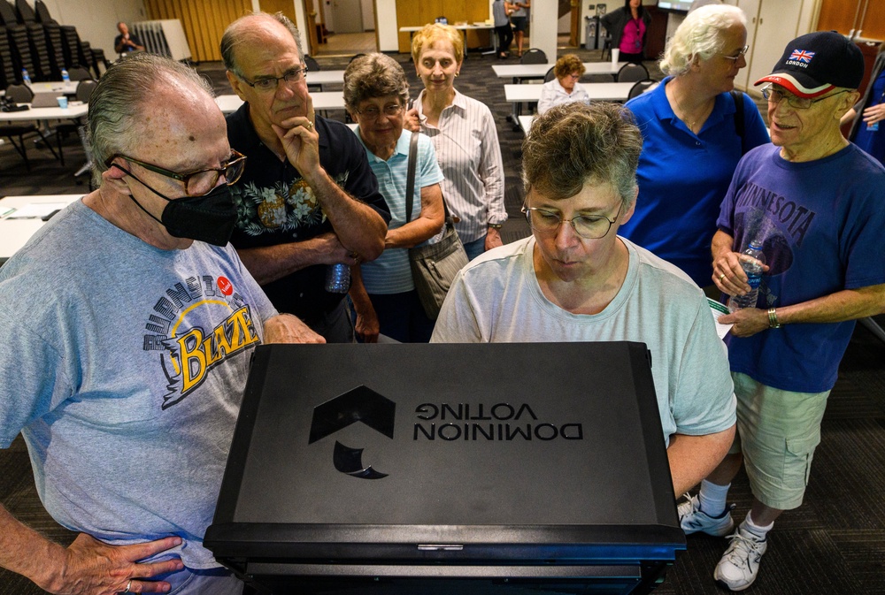 Lindell says he hopes his recount effort will persuade state officials to ditch electronic voting machines (Getty)