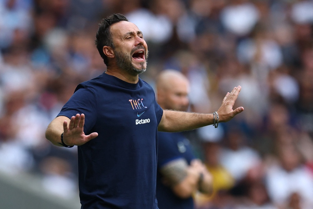 Roberto De Zerbi and Tottenham have spent lavishly this summer (Reuters)