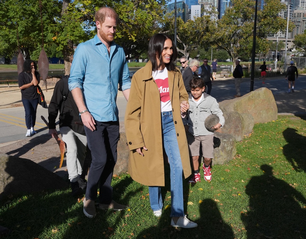 The couple have already enrolled their children in British schools (Jonathan Brady/PA) (PA Wire)