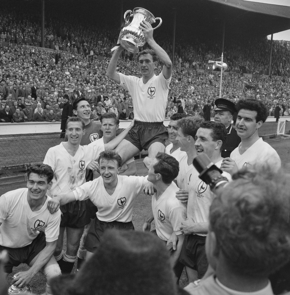Dyson was part of the Tottenham side that won the double in 1961 (Getty)
