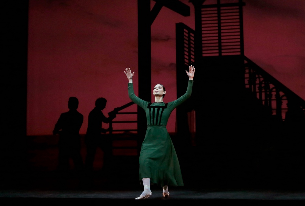 Agnes De Mille’s ballet ‘Fall River Legend’ debuted in 1948 but has been restaged since, as seen in this 2014 photo (AFP/Getty)