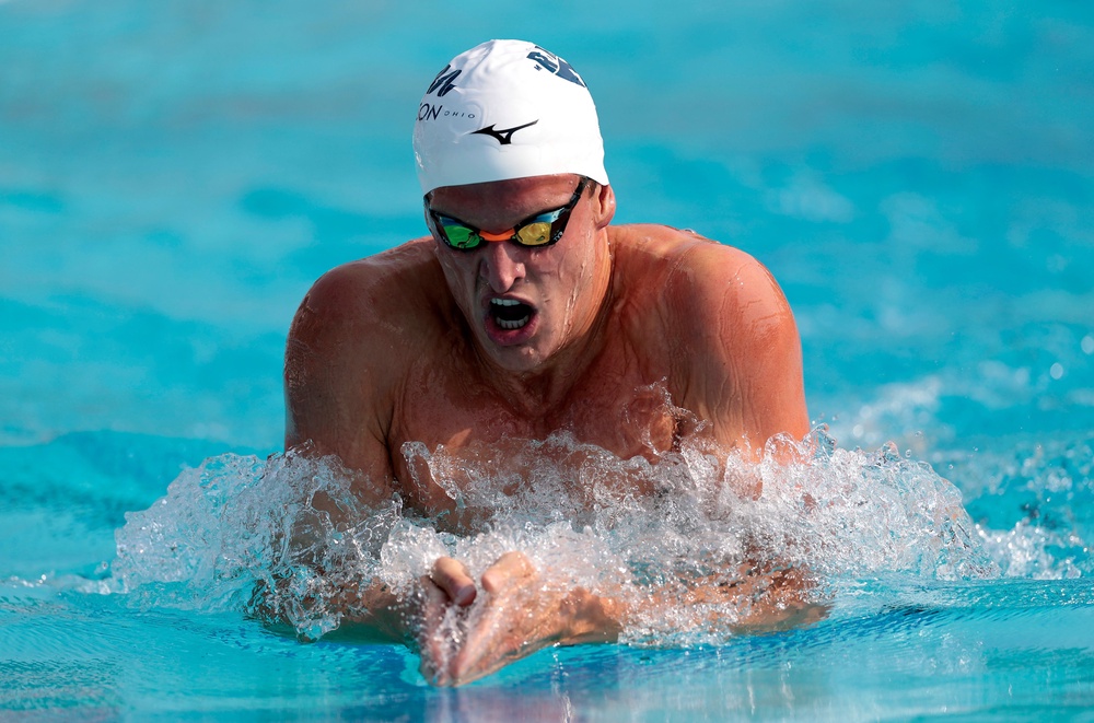 A federal judge paved the way for college athletes to earn millions after approving a settlement between former Arizona State swimmer Grant House and the National Collegiate Athletic Association in 2025 (Getty Images)