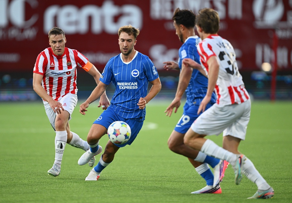 Brighton were held to a goalless draw against Tromso (Getty)