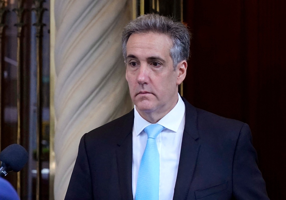 On Thursday, Michael Cohen shared a preview of his interview with President Donald Trump, their first public conversation in eight years (AFP/Getty)