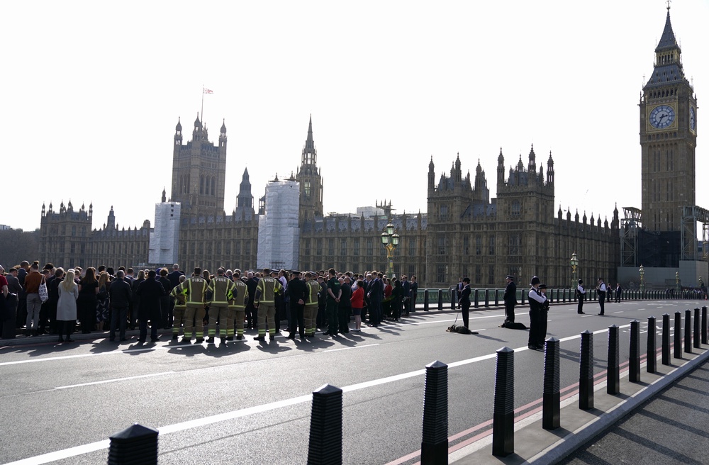 A plaque was unveiled on Westminster Bridge in 2022 to mark the fifth anniversary of the terror attack (Kirsty O’Connor/PA) (PA Archive)