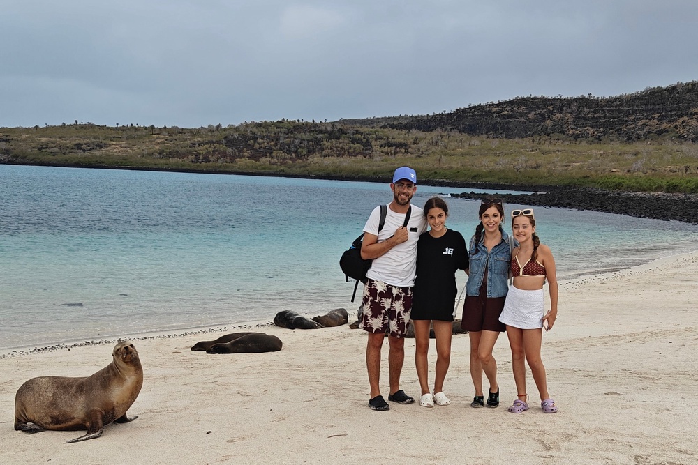 Sea lions seem to pose for pictures with you in the Galapagos Islands (Marc Shoffman)