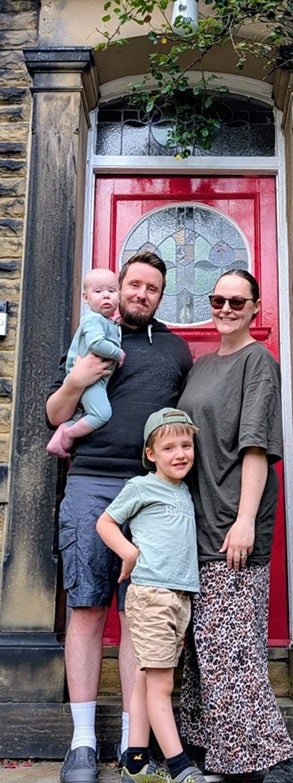The Barker-Roe family discovered their sons have a genetic change linked to a rare condition after signing up for the Generation Study (handout/PA)
