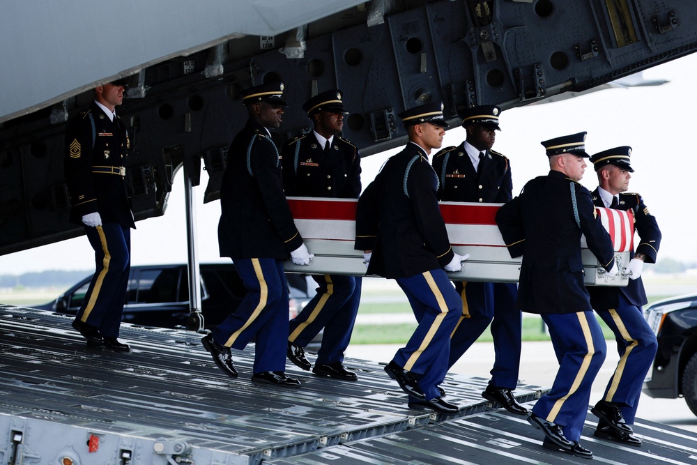 To date, 18 US service members have died in the Iran war, and hundreds have been wounded, according to the Pentagon (Reuters)