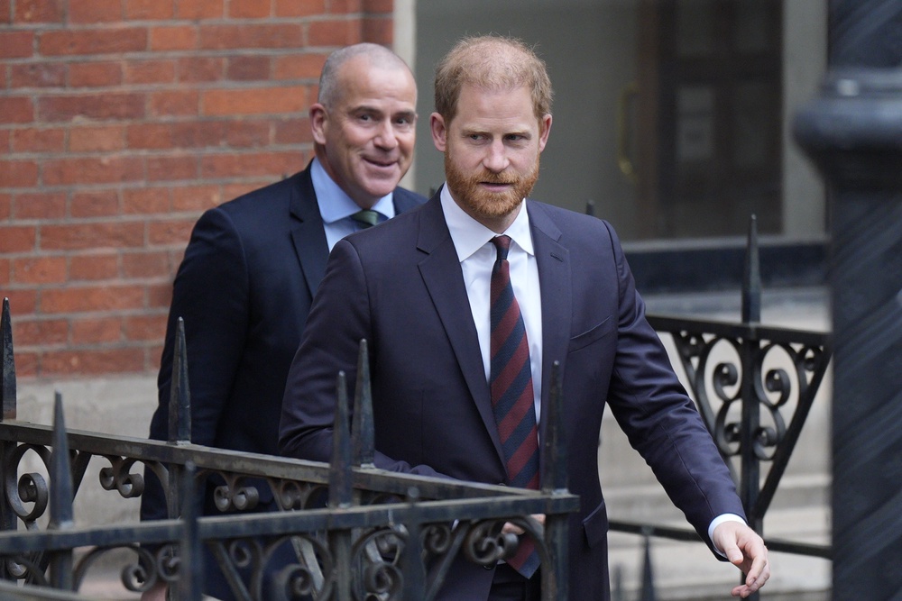 The Duke of Sussex faces a legal bill over his court action against ANL (Aaron Chown/PA)