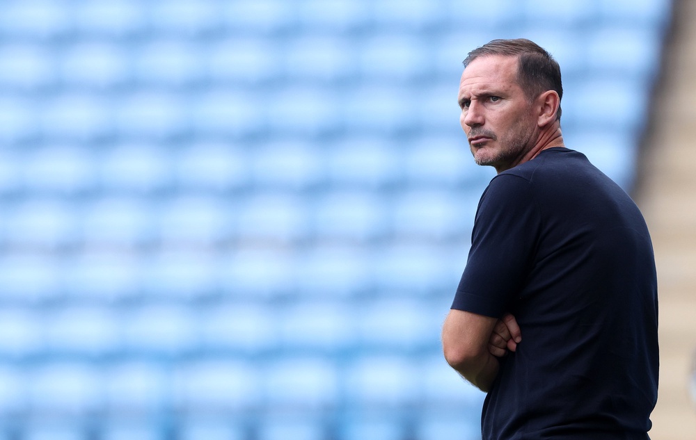 Frank Lampard, the Coventry City manager, is looking to achieve survival this season (Getty)