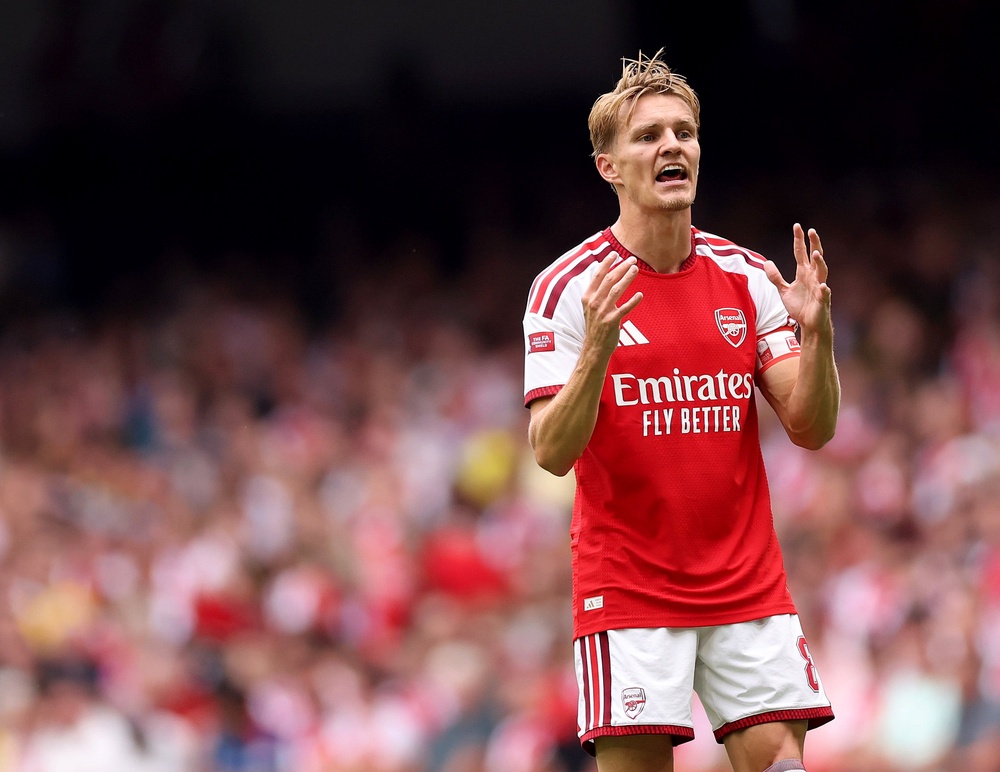 Martin Odegaard's form has spiked in pre-season for Arsenal (Getty)