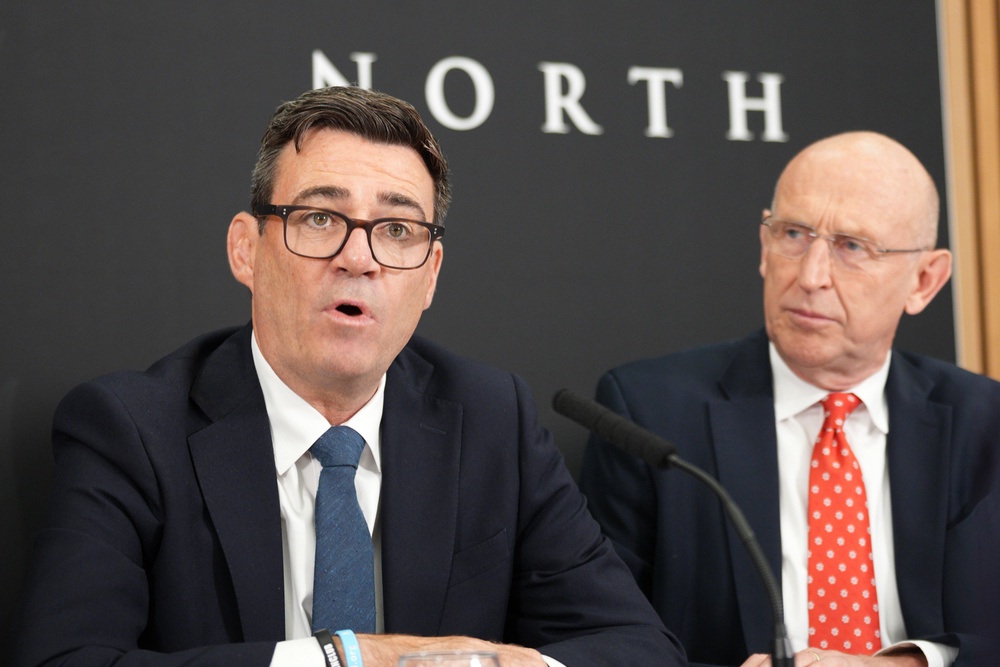 The figures come days after Prime Minister Andy Burnham said the new Manchester-based satellite office of Downing Street will take over responsibility for growth while the Treasury will focus on controlling the public finances (PA Wire)