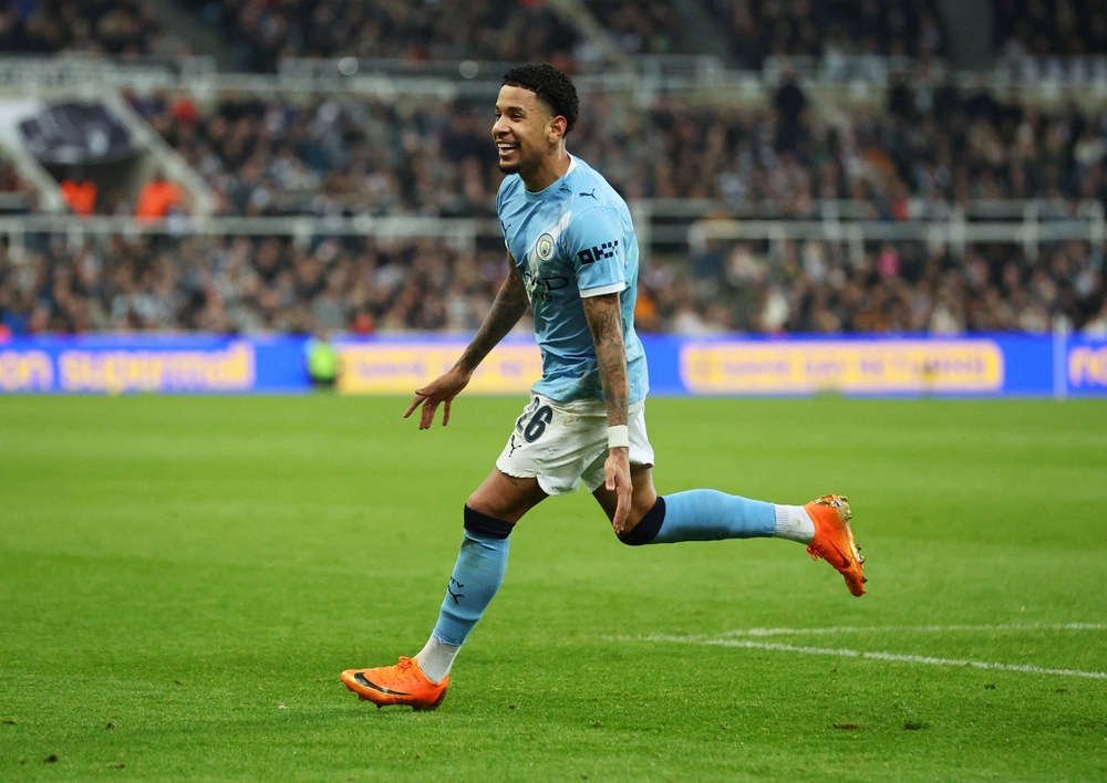 Savinho is set to leave Man City to join Tottenham (Reuters)