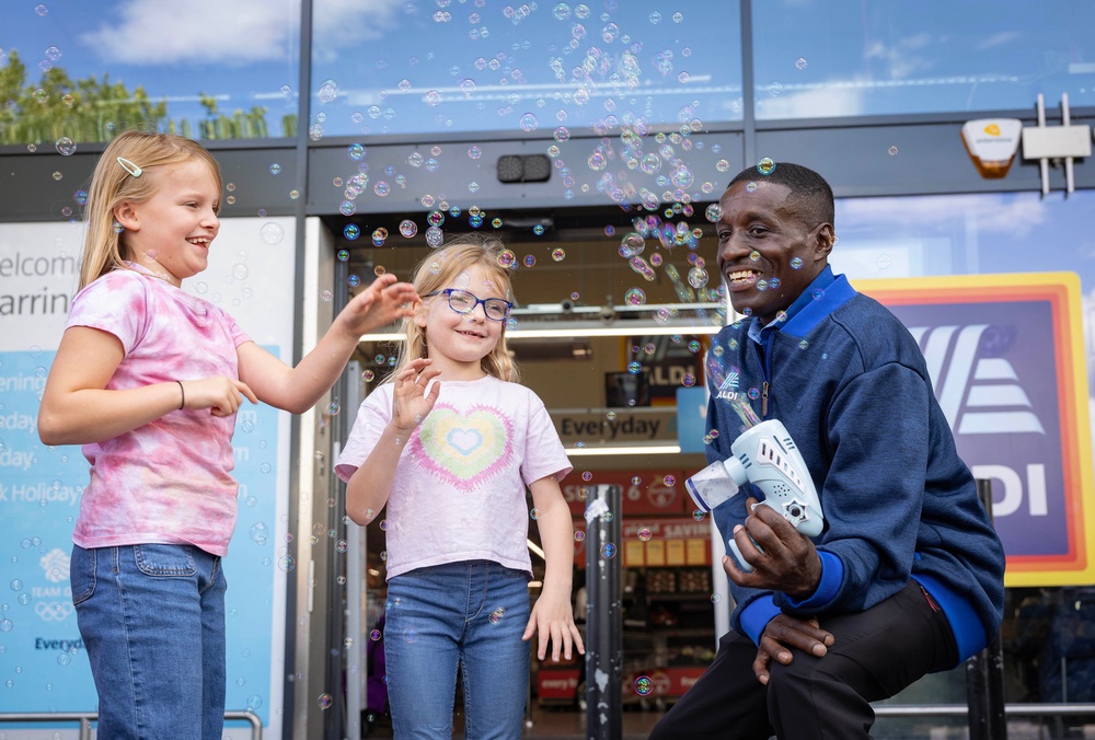 Mr Reid was appointed as Aldi's 'Ambassador of Joy' (PA)