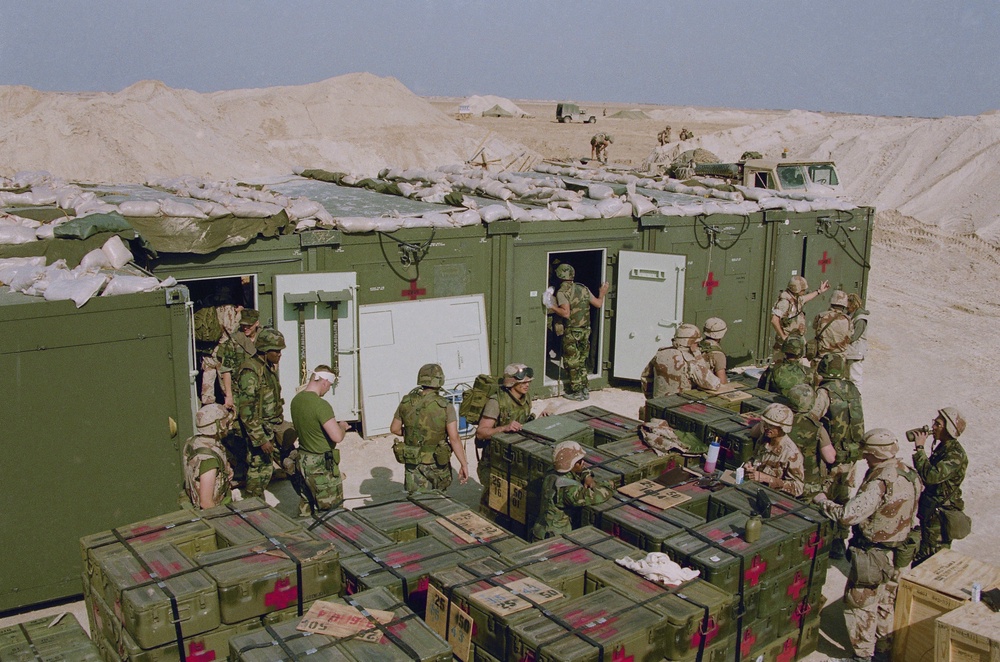 The military response to the 1991 Gulf War was famously dubbed “Operation Desert Storm” by the U.S. military ((AP Photo/Mikami))
