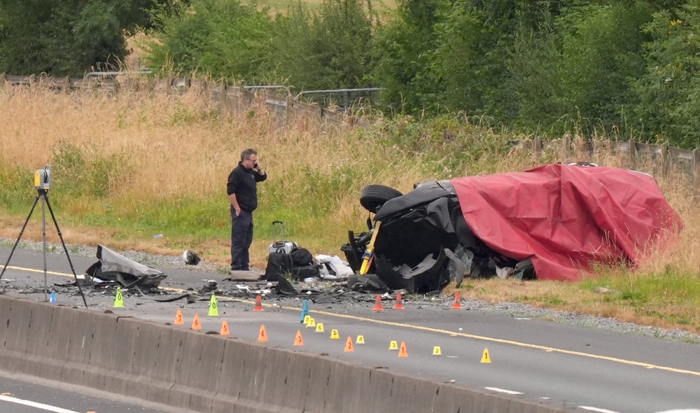 Five teenagers in a car driving the wrong way down the motorway were killed in the crash (Niall Carson/PA) (PA Wire)