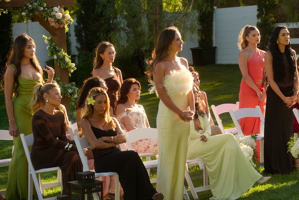 Bride-to-be – or not to be: each episode, a batch of women gets eliminated (Netflix)