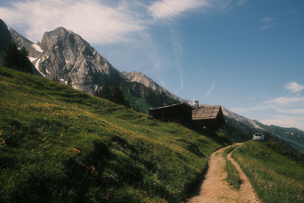 The hikes offered panoramic views of the Alpine scenery (Hugh Collins)