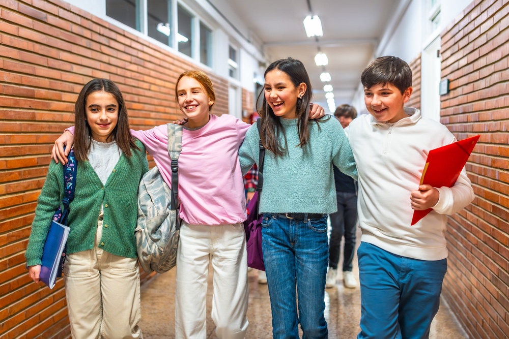 Navigating a school change or a major step, like moving from elementary to middle school, can prove difficult (Getty Images)