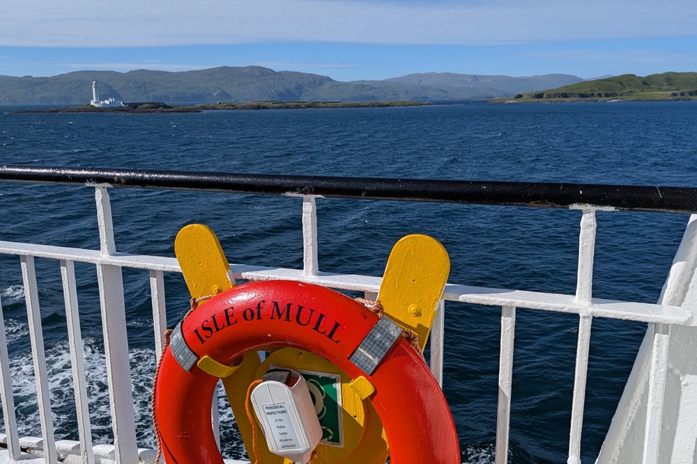 The 45-minute ferry is a scenic adventure in itself (Julia Clarke)
