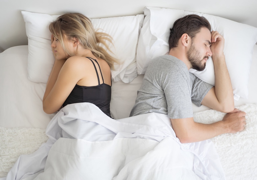 The Scandinavian sleep method can allow couples to maintain closeness during the night, but with less disruption (Getty Images/iStockphoto)