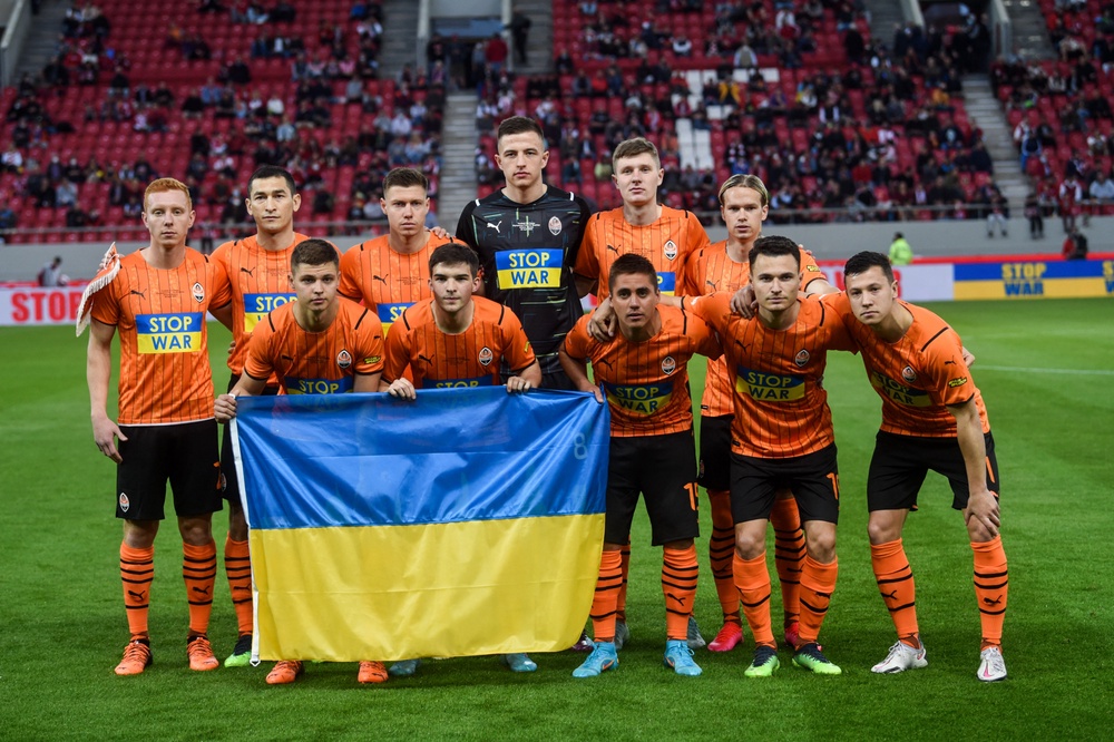Shakhtar will play at Stamford Bridge (AFP/Getty)