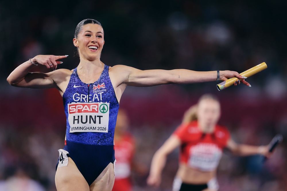 Amy Hunt won four gold medals in Birmingham (Getty)