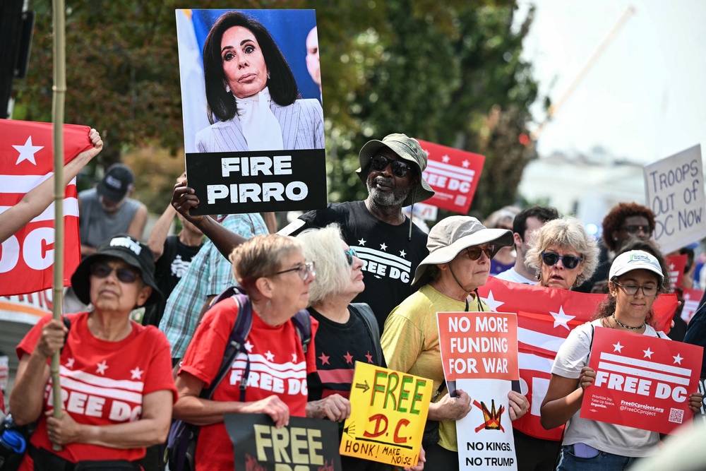 Separate analysis from Reuters and the Center for American Progress have determined that Trump’s troop surges have done little to combat crime (AFP/Getty)